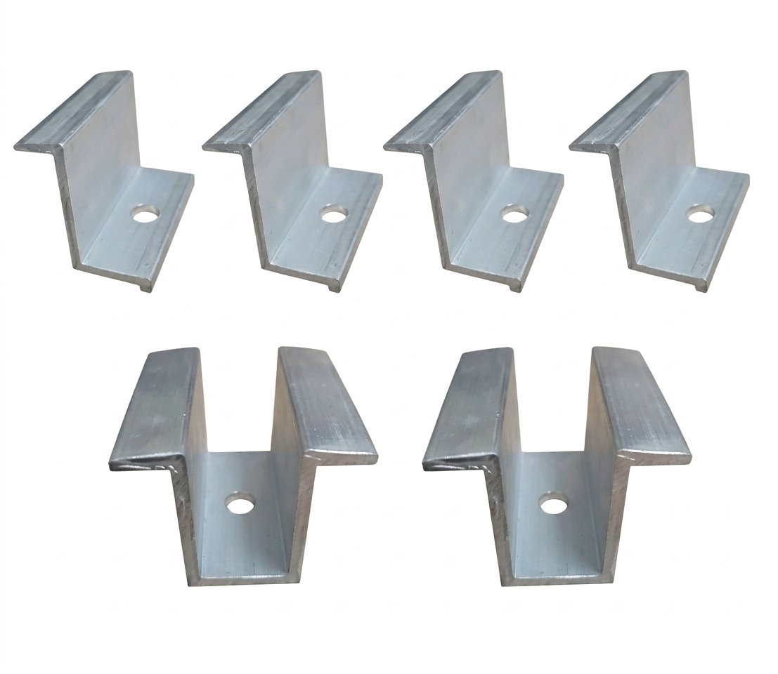 End Clamps L Brackets Solar
