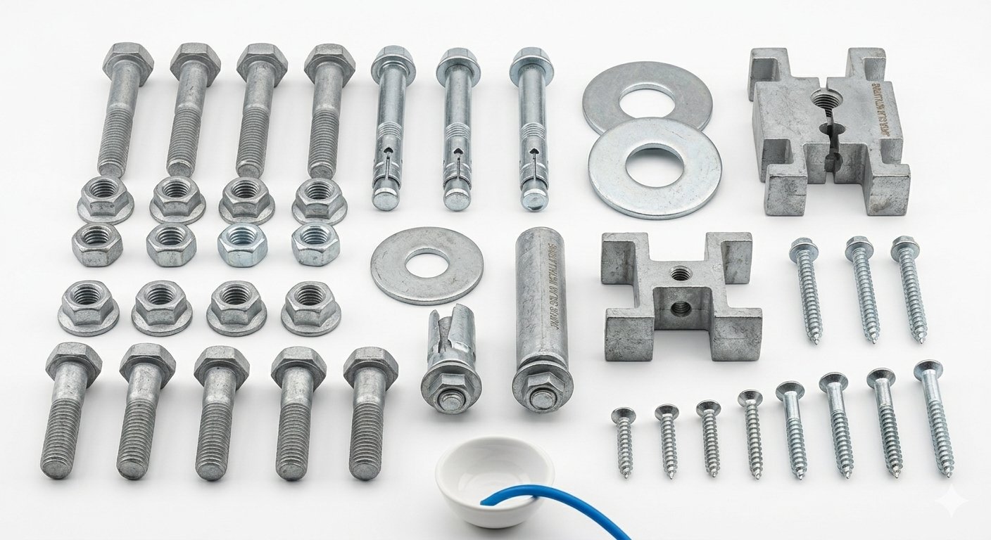 Fasteners Bolts Solar Hardware